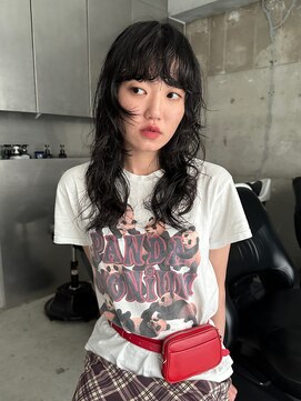 ニール(nier) レイヤーカット/ミディアム/ハッシュカット/パーマ/袋町