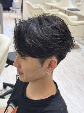 バース 梅田中崎町店(BIRTH) ニュアンスパーマフェザーパーマセンターパートワンカールパーマ