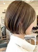 似合わせカット30代40代50代ショートボブくびれレイヤーカット