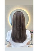 髪質改善×白髪ぼかしハイライト