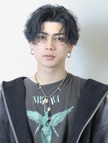 リタバイクロト(LITA by KUROT) センターパートシャドウパーマ