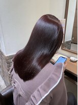 ヘアメイク シュシュ(Hair make chou chou)&nbsp;ピンクブラウン　髪質改善
