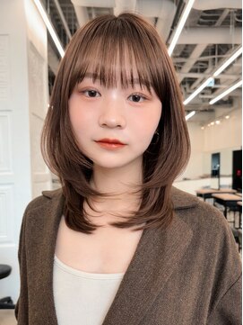 ガーデントウキョウ(GARDEN Tokyo) 【ミディアム/レイヤー/くびれ/透明感カラー/美髪/前髪カット】