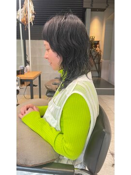 リディー(Lidee) 暗髪＊ウルフパーマ