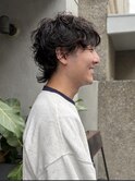 【倉田真希】ニュアンスパーマ マッシュウルフ ウルフパーマ
