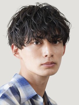 フィフス 札幌大通(fifth) 大通メンズパーマ波巻きスパイラルパーマツイスパメンズボブ強め