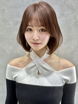 ロンドネートゥル 新潟(Lond naitre) ダークアッシュ/似合わせカット/レイヤーカット(新潟/万代）