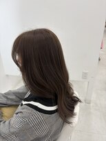 アイニ 天王寺アポロ店(aini)&nbsp;アディクシーカラーハイライトダブルカラーレイヤーカットボブ