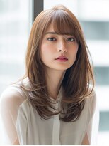 ダル 渋谷/表参道(DAL.)&nbsp;レイヤーカット髪質改善カラー透明感カラー顔まわりカット