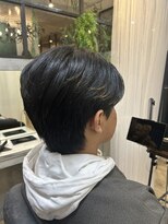ルフカ(Lufca)&nbsp;メンズダウンパーマセンターパート