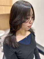 ドラン 天王寺店(DRAN) 【天王寺髪質改善トリートメント】顔まわりのシンプルレイヤー