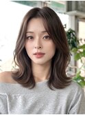 ワンカールフワッと/簡単大人レイヤーカット/30代40代50代