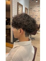 スペックホルダー(Spec Holder) サーフカールメンズマッシュ×波まきパーマ9.20