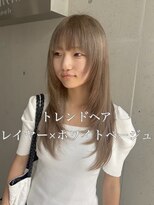 ヴォア(VOA)&nbsp;レイヤー×ブロンドヘア