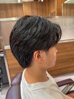 トラスト ザ バーバー 東京駅日本橋店(TRUST the Barber)&nbsp;センターパート/ナチュラルヘア/メンズヘア