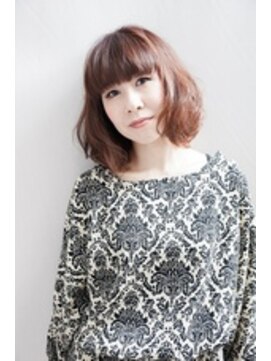 アライヘアアンドメイク(Arai Hair&Make) ワイドバングボブ/ショコラアッシュ/ふわふわボブ