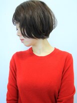 ラウンジ モリオ イケブクロ(Lounge MORIO Ikebukuro) 【morio池袋】大人かわいい可愛い前下がり透け感ショート♪