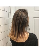 ホーミートウキョウ(HOMIE TOKYO)&nbsp;渋谷 イルミナカラー×ケアブリーチ×ハイライト×TOKIO