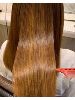 ヘアアンドスパ モア(Hair&Spa More By LikkleMore) 髪質改善ナプリア[ブリーチを1回施術の毛髪に施術]