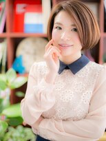 カバーヘア ブリス 上尾西口店(COVER HAIR bliss) ■定番☆前下がりのクラシカル大人ボブ15-6★上尾30代40代50代