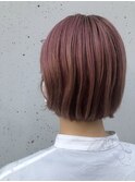 【roijir 表参道】 シースルーバング×暖色系カラー