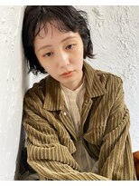プフ 伏見(puf)&nbsp;癖を活かしたショートボブ。/伏見/丸の内/国際センター/髪質改善
