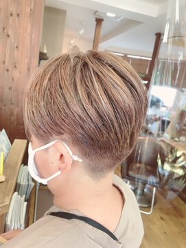 ビューティーショップ ニコ(Beauty shop nicco) レディースショート　ハイライト