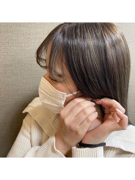 ディルガ ワッセ店(DILGA) ハイライト×グレージュ