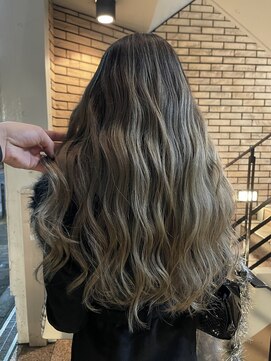 ラフ(LAFF) #黒髪#ボブルフ#ネビージュ#小顔#ワンレン