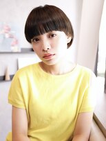 エムスラッシュ センター南(M.SLASH)&nbsp;アッシュブラック/黒髪/ミニボブ/小顔ショート/センター南