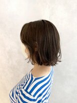 アイディール(:ideal)&nbsp;20代30代40代☆オリージュ×ルーズなスタイリングで今っぽボブに