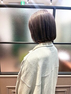 プチメゾントウキョウ(Petit Maison Tokyo) ラベンダーシルバー_ダブルカラー