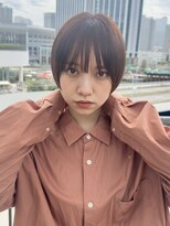 ハルキミナト ジャパン ヨコハマ(HARUKI MINATO japan YOKOHAMA)&nbsp;大人ショート/レディース ショート ブラウンベージュナチュラル