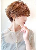 30代/40代/50代・絶壁解消・小顔前下がりショートボブ【倉田】