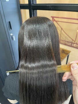 スペース 海浜幕張(spes) 【海浜幕張で叶う髪質改善】グロスカラー