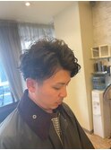 20代30代40代メンズアップバング清潔感爽やかビジカジ