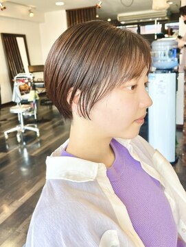 ヘアスペース クレール(hair space clair) 【clair 清水恭平】20代30代40代 大人ナチュラル 横顔美人