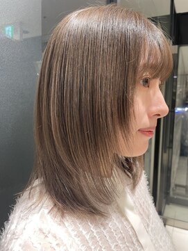 ヘアーズギャラリー なんば高島屋店(Hair's Gallery) 顔周りレイヤー