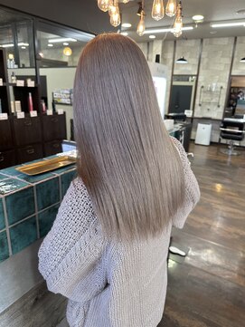 グローバルヘアー バランス(global hair BALANCE) 10代20代white milk tea beige