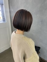 ボルジェ(Bolge) ブリーチ無しデザインカラー×お手入れ簡単ボブ