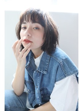 フィガロ アヴェダ(FIGARO AVEDA) ネオウルフ×黒髪ショート