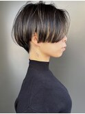 【morio浦和】黒髪前下がりショートボブ♪