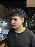 MEN’S HAIRウルフカルマパーマベリーショートイージーパーマ