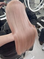 ガガ 心斎橋(GAGA)&nbsp;韓国/ハイトーンカラー/ワンホンヘア/レイヤーカット/髪質改善