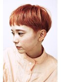 【Terve.】チェーリーオレンジのマッシュショート