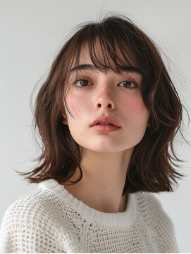 ラファンジュ ヘアー(Rohange hair) ナチュラルエアリーミディアム