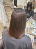 髪質改善 髪質整形 縮毛矯正 ナチュラルストレートボブ ミニボブ