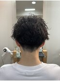 メンズパーマ刈り上げ