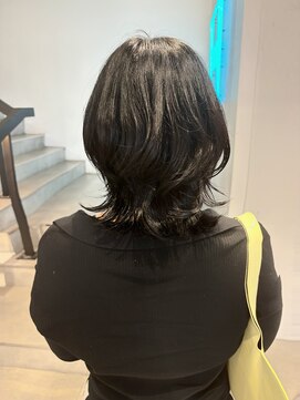 ゼスト パーク(ZEST PARK) ミディアムレイヤー グレージュ グランジヘア 吉祥寺《宮坂》