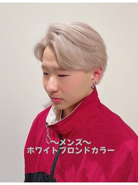 サロン(SALON) ［10代、20代］ホワイトブロンドカラー